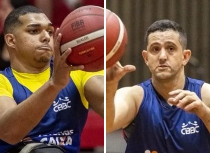 Dwan Gomes e Marcos Silva, do basquete em cadeira de rodas, são convocados ao Parapan