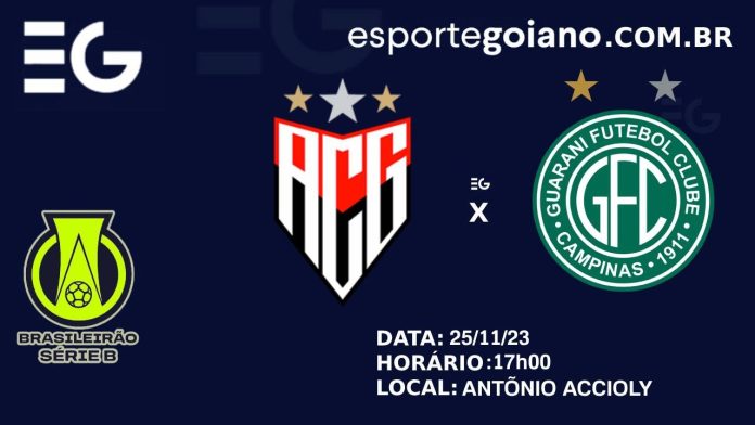 Atlético-GO recebe Guarani e tenta fazer sua parte por retorno à Série A