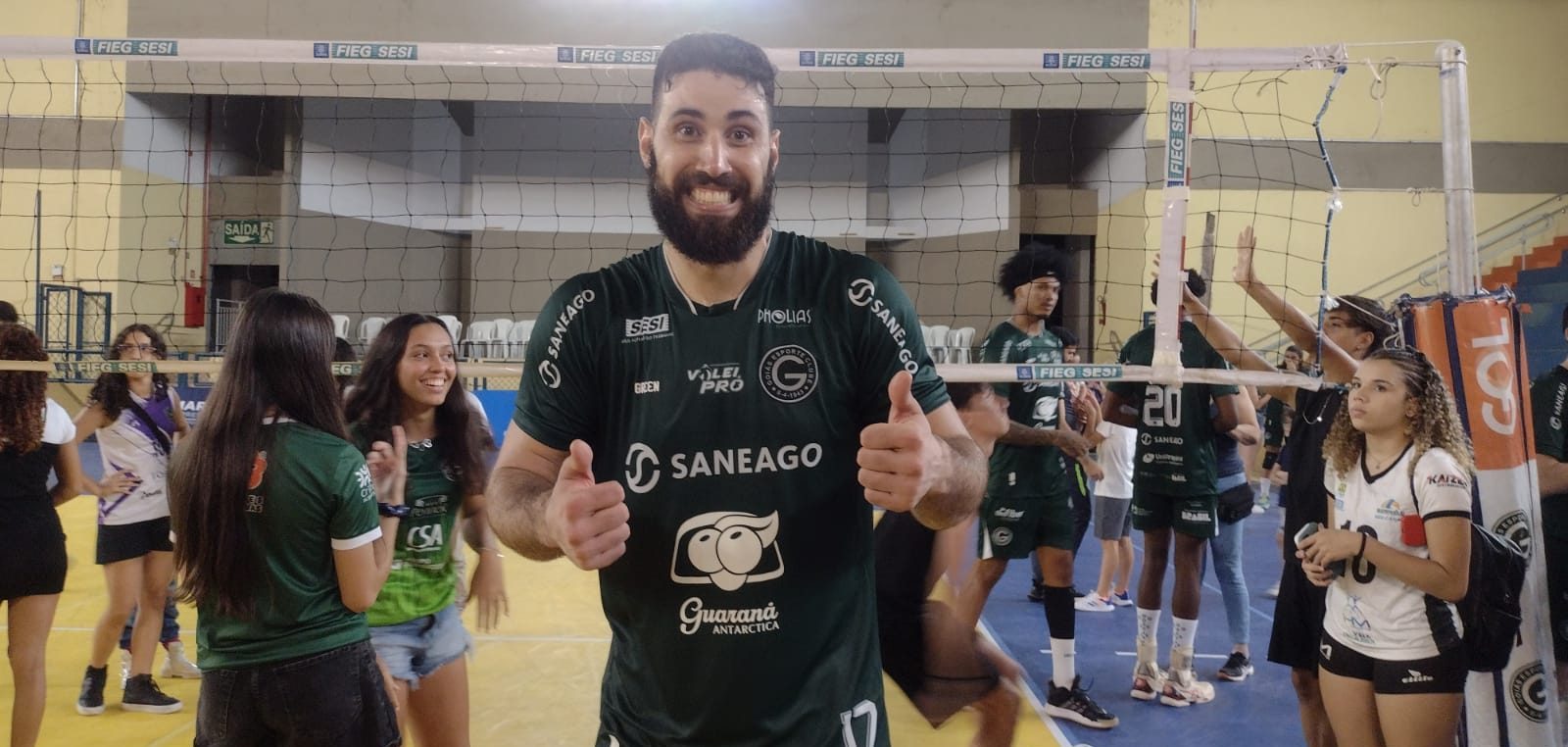 Henrique Batagim destaca elenco equilibrado do Saneago/Goiás e mira jogo em Juiz de Fora