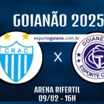 AO VIVO CRAC X GOIANÉSIA ARTE WILLIAN ROMMEL EG (1)