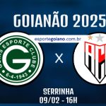 GOIÁS X ATLÉTICO-GO ARTE WILLIAN ROMMEL EG