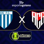 AO VIVO AVAÍ X ATLÉTICO-GO ARTE WILLIAN ROMMEL EG