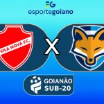 AO VIVO VILA NOVA X GRÊMIO ANÁPOLIS ARTE WILLIAN ROMMEL EG GOIANÃO SUB-20