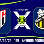 ATLÉTICO-GO X NOVORIZONTINO ARTE WILLIAN ROMMEL EG