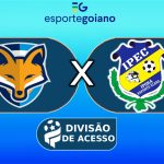 AO VIVO GRÊMIO ANÁPOLIS X TRINDADE ARTE WILLIAN ROMMEL EG
