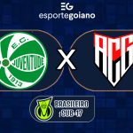 AO VIVO JUVENTUDE X ATLÉTICO-GO BRASILEIRO SUB-17 ARTE WILLIAN ROMMEL EG