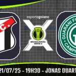 ANÁPOLIS X GUARANI ARTE WILLIAN ROMMEL EG