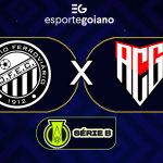 AO VIVO OPERÁRIO X ATLÉTICO-GO ARTE WILLIAN ROMMEL EG