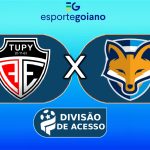 AO VIVO TUPY DE JUSSARA X GRÊMIO ANÁPOLIS ARTE WILLIAN ROMMEL EG