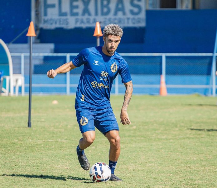 FOTO DO ATLETA GUI MEIRA, DO CRUZEIRO, PELA APARECIDENSE