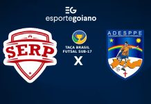 Veja como foi: Serp 7×3 Adesppe-PE – 3ª rodada do CBI Taça Brasil de Futsal sub-17 2025