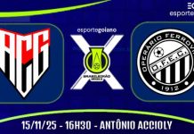 No último jogo no Accioly na temporada, Atlético-GO cumpre tabela diante do Operário-PR