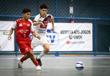 Serp sofre goleada na Taça Brasil de Futsal sub-15, mas segue na briga pela classificação