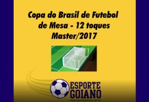 Copa do Brasil de Futebol de Mesa – 12 toques: Master da 2ª Divisão/2017