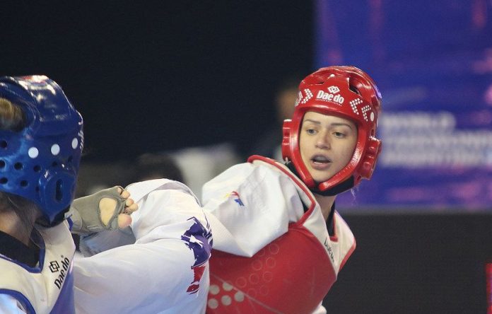 Dangela Guimarães taekwondo