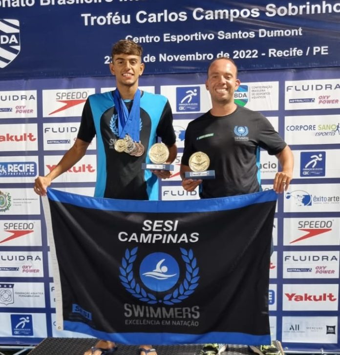 Com cinco medalhas, Lucas Alves termina Brasileiro Juvenil como atleta mais eficiente
