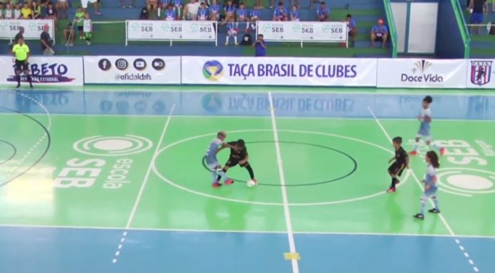 Formiguinhas aplica nova goleada e avança em primeiro na Taça Brasil Sub-9 de Futsal