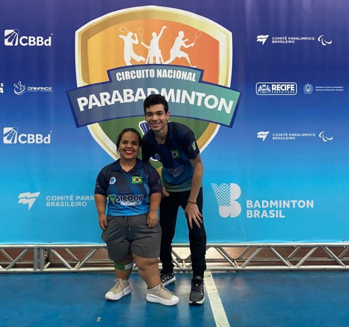 Dois goianos conquistam medalhas na 1ª Etapa Nacional de Parabadminton, no Recife