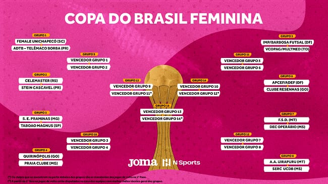 Copa do Brasil: resultados e tabela dos jogos