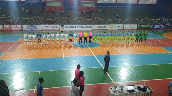 Quirinópolis perde para o Praia Clube e fica em desvantagem na Copa do Brasil de Futsal Feminino