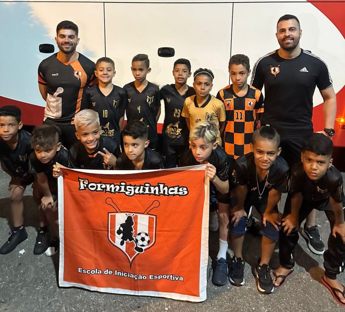 Representante goiano, Formiguinhas estreia na Taça Brasil Sub-9 de Futsal Masculino