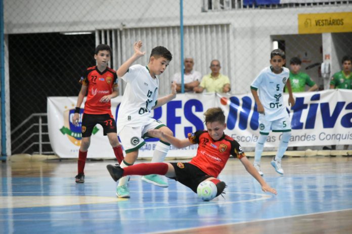 Goiás empata contra os Meninos da Paraíba e está fora da Taça Brasil Sub-11 de Futsal