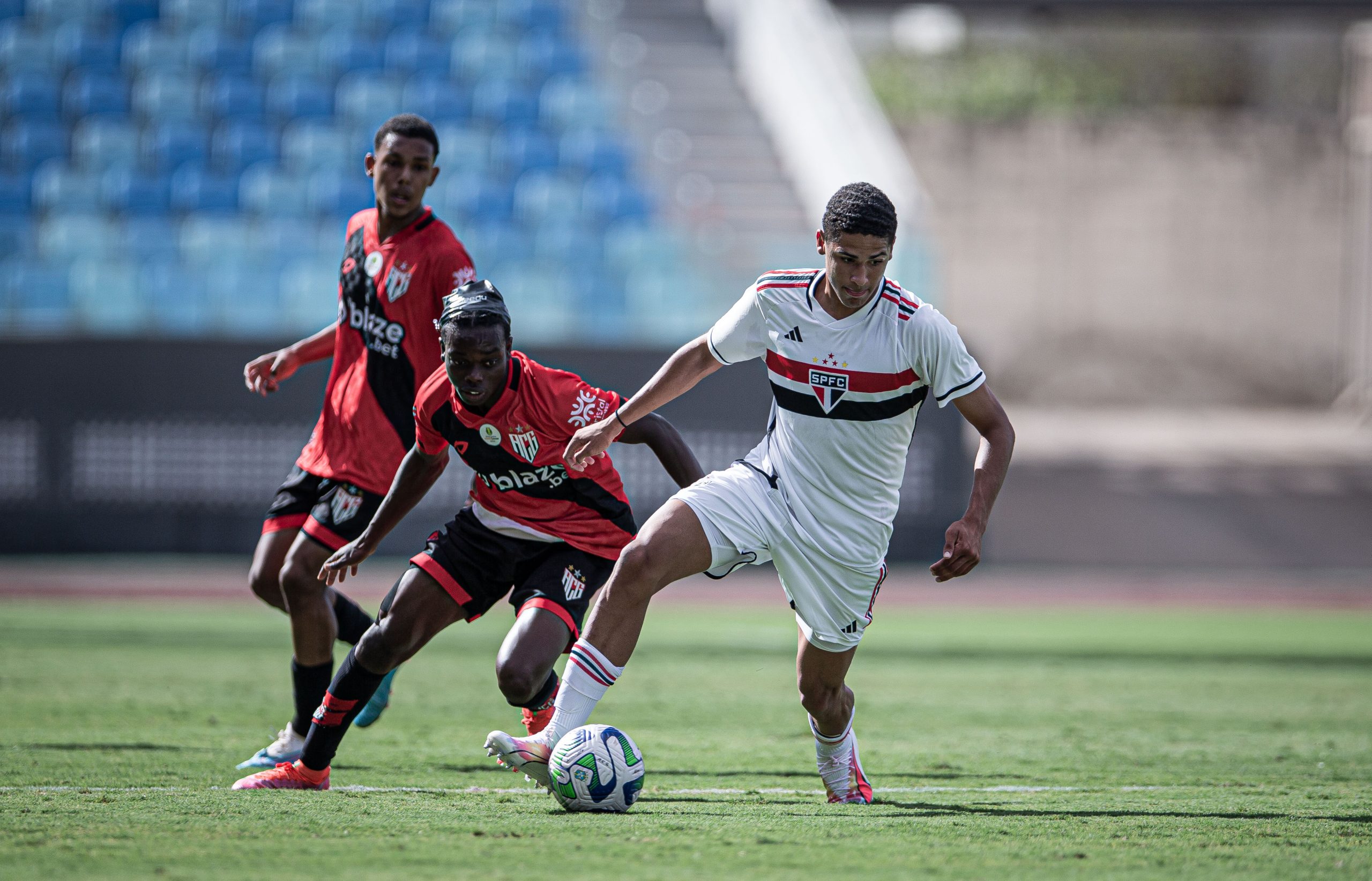 Em jogo de apenas um tempo, Sub-17 feminino faz 15 a 0 - SPFC