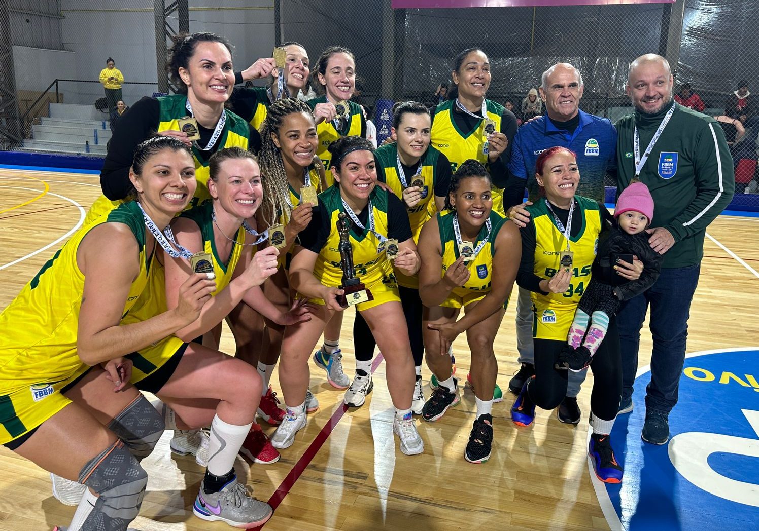 Equipe feminina de Santos é campeã da Nova Copa de Basquete