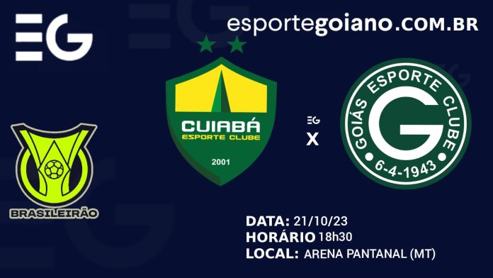 Em duelo de representantes do Centro-Oeste, Goiás visita o Cuiabá na Arena Pantanal