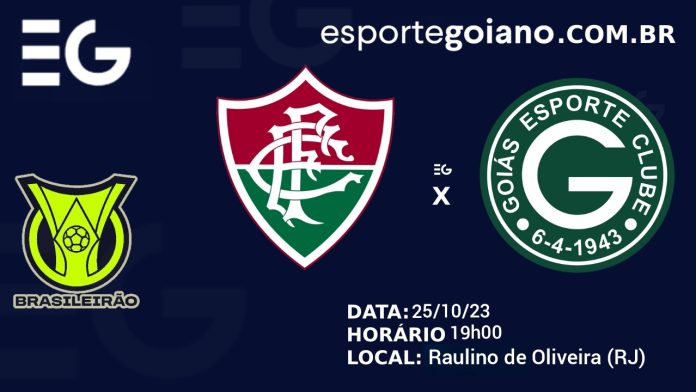 Para não voltar ao Z-4, Goiás visita o Fluminense, que não vence há quatro jogos