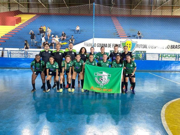 Equipe goiana do Resenhas confirma participação na Liga Nacional de Futsal Feminino
