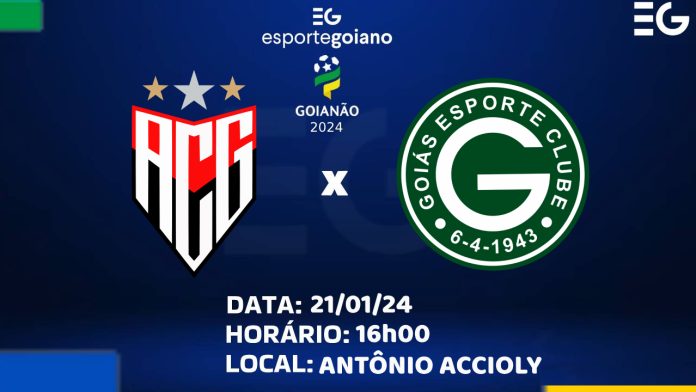 Depois de começarem com vitórias, Atlético-GO e Goiás travam clássico pelo Goianão