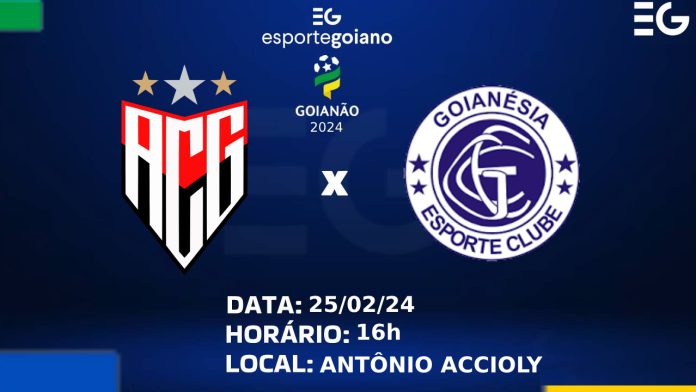 Em busca da melhor posição possível na tabela, Atlético-GO e Goianésia se enfrentam no Accioly