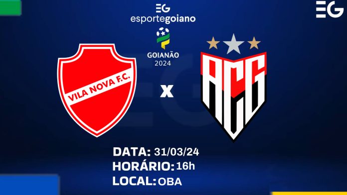 Em decisão inédita, Vila Nova recebe Atlético-GO no primeiro jogo da final do Goianão