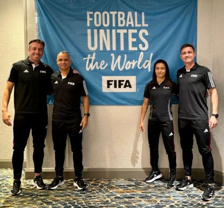 Árbitro goiano, Wilton Pereira Sampaio participa de seminário da Fifa nos EUA