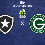 AO VIVO BOTAFOGO X GOIÁS BR SUB-20 ARTE WILLIAN ROMMEL