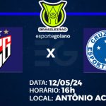 ATLÉTICO-GO X CRUZEIRO ARTE WILLIAN ROMMEL EG