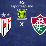 AO VIVO ATLÉTICO-GO X FLUMINENSE ARTE WILLIAN ROMMEL EG
