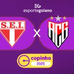AO VIVO ITAPIRENSE X ATLÉTICO-GO COPINHA ARTE WILLIAN ROMMEL EG