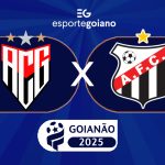 AO VIVO ATLÉTICO-GO X ANÁPOLIS ARTE WILLIAN ROMMEL EG