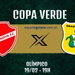 VILA NOVA X BRASILIENSE COPA VERDE ARTE WILLIAN ROMMEL EG