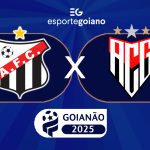 AO VIVO ANÁPOLIS X ATLÉTICO-GO ARTE WILLIAN ROMMEL EG