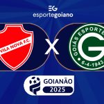 AO VIVO VILA NOVA X GOIÁS ARTE WILLIAN ROMMEL EG