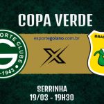 GOIÁS X BRASILIENSE ARTE WILLIAN ROMMEL EG