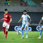 Facundo Labandeira jogando em Vila Nova x Paysandu – 2ª rodada da Série B 2025