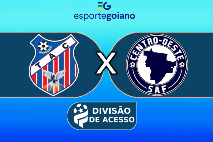 arte para a partida entre trindade x centro-oeste