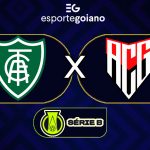 AO VIVO AMÉRICA-MG X ATLÉTICO-GO ARTE WILLIAN ROMMEL EG