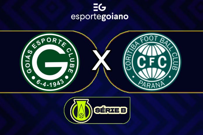 arte para a partida entre goiás x coritiba