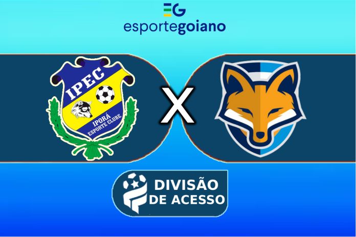 arte para a partida entre iporá x grêmio anápolis