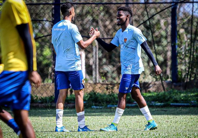 foto de jogadores do grêmio esportivo anápolis pelo goianão sub-20